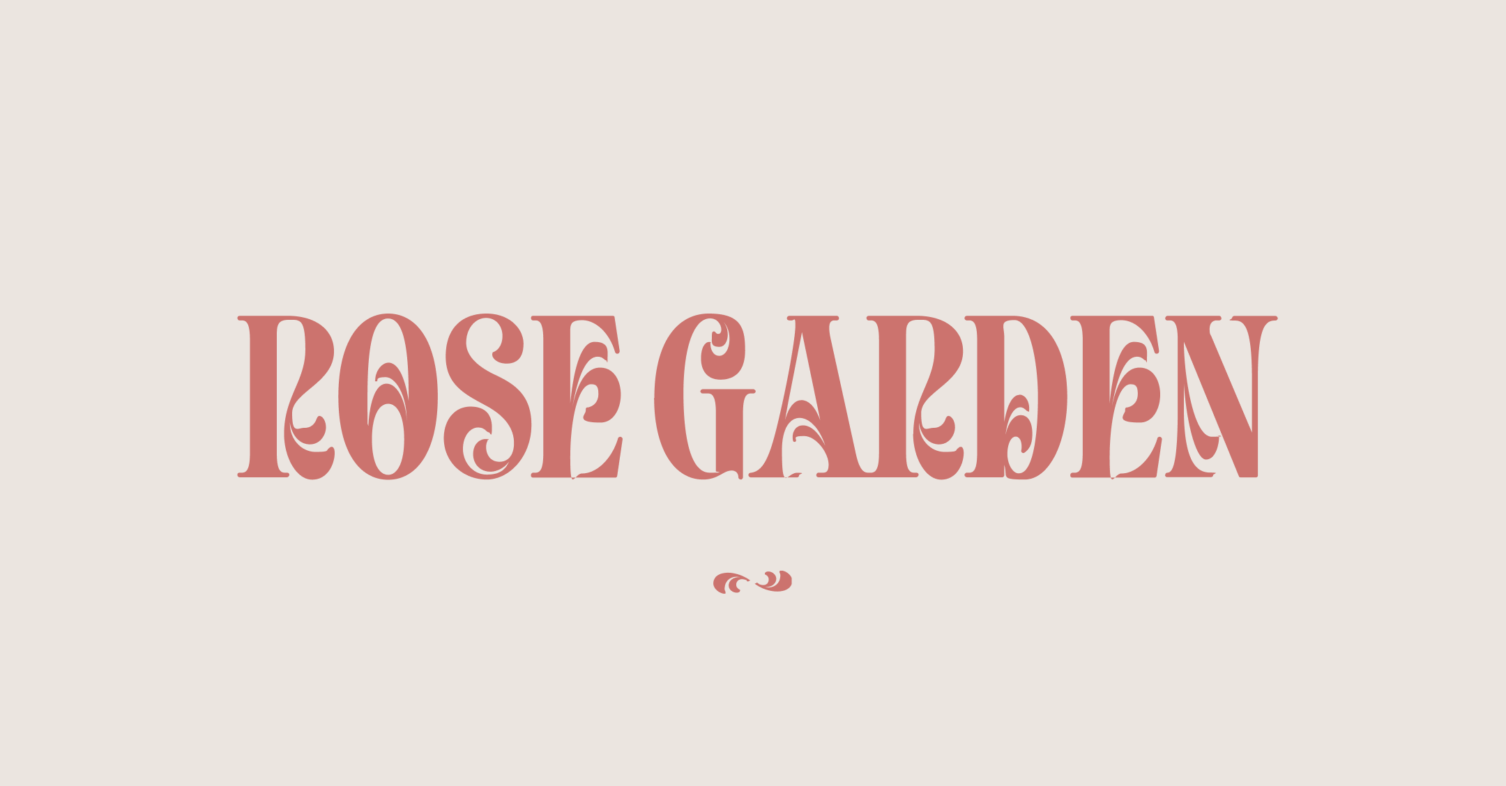 Rose Garden Logo Design